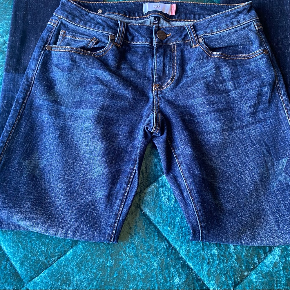 Cabi Star Ombré Jeans EUC - Picture 4 of 5